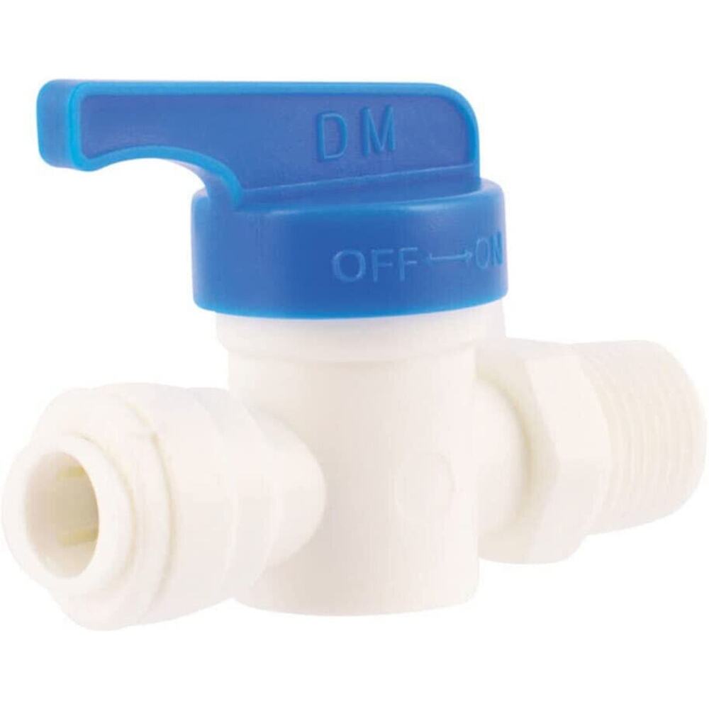 SharkBite‎ 25440 150 PSI Push-to-Connect Straight Valve 3/8 x 3/8 MIP Dia. in.